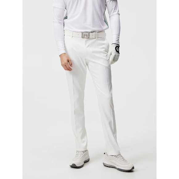 J. Lindeberg Ellot Golf Pants Micro Stretch Chino Trousers Stretch White 38X34‎